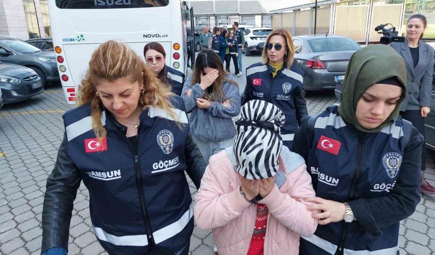Samsun’da masaj salonlarına "insan ticareti ve fuhuş operasyonu": 7 gözaltı