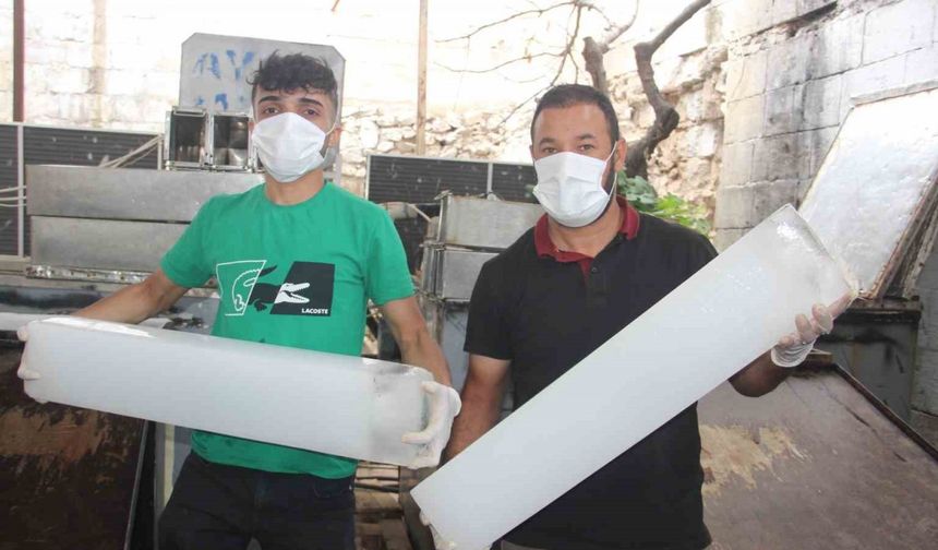 Şanlıurfa’da buz sezonu açıldı