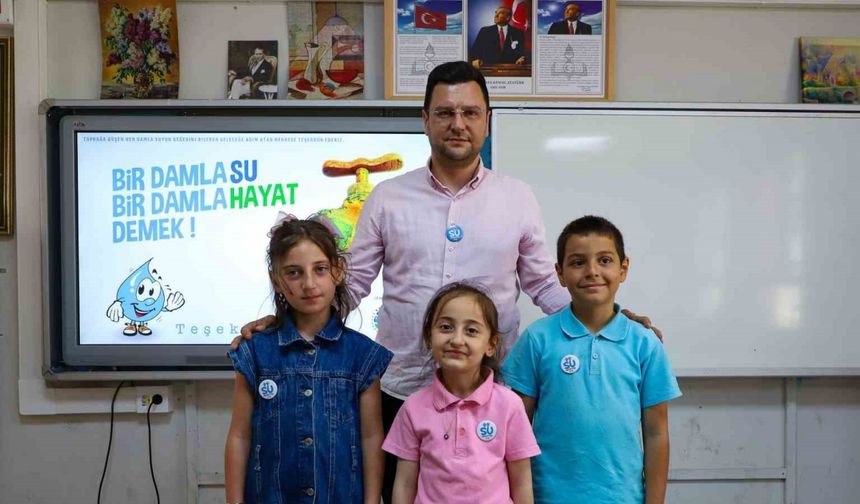 SASKİ’nin minik su müfettişleri göreve hazır