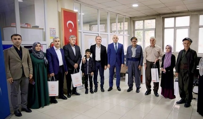 Şemdinli’deki gazilere akıllı baston desteği