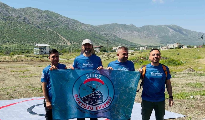 Siirtli yamaç paraşütü sporcusu şampiyon oldu
