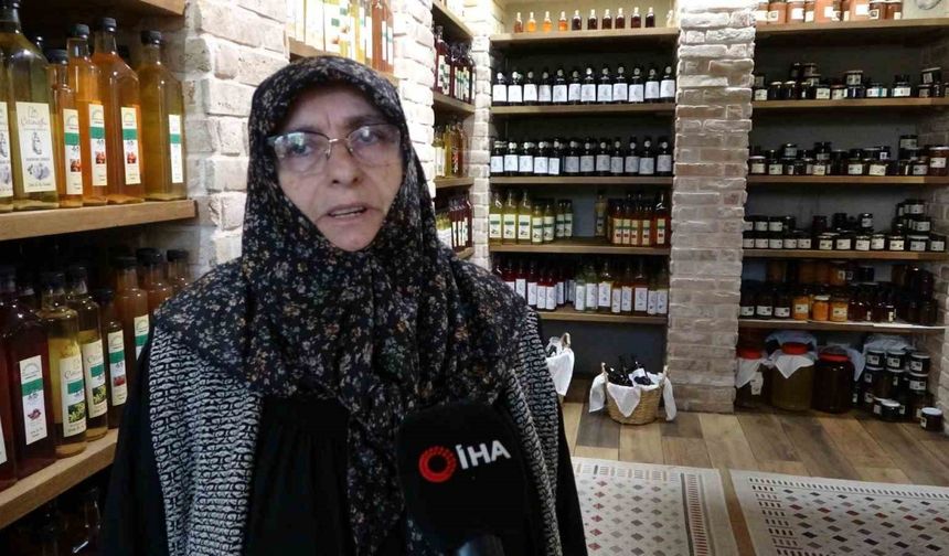 Şile’de 50 çeşit şifa: Dededen kalma tariflerle sirke yapıyor