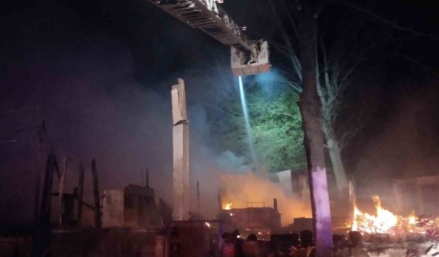 Şile’de restoran alev alev yandı
