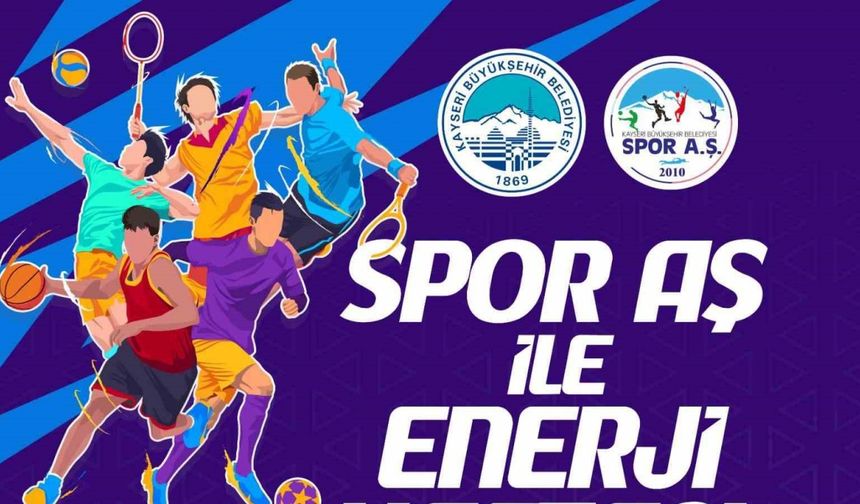 Spor A.Ş.’nin 19 Mayıs’a özel ‘Enerji Haftası’ etkinlikleri başladı