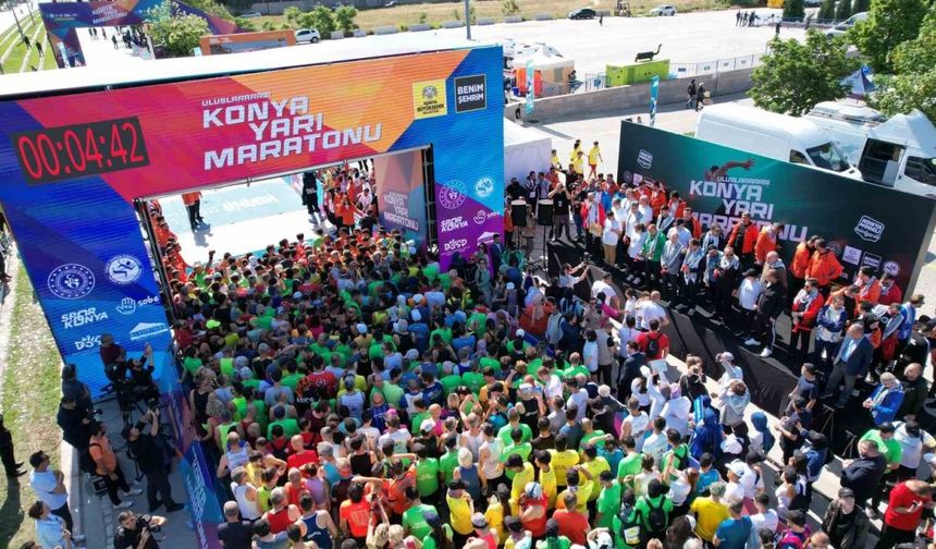 Sporseverler 18 Mayıs’ta 4. Uluslararası Konya Yarı Maratonu’nda buluşacak
