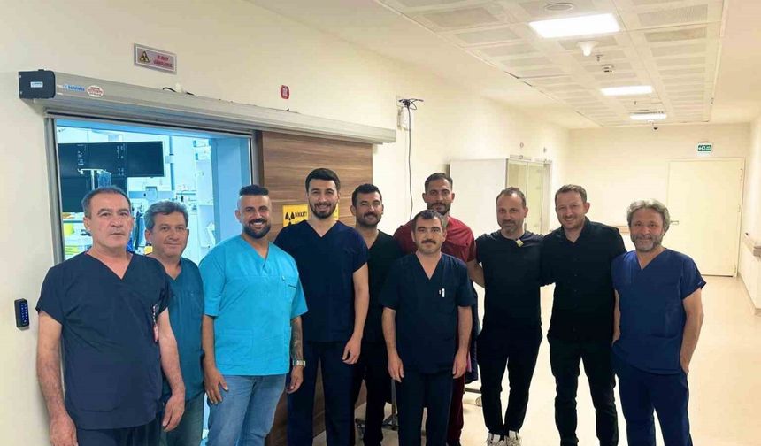 Tarsus’ta ilk defa bir hastaya kalıcı kalp pili takıldı
