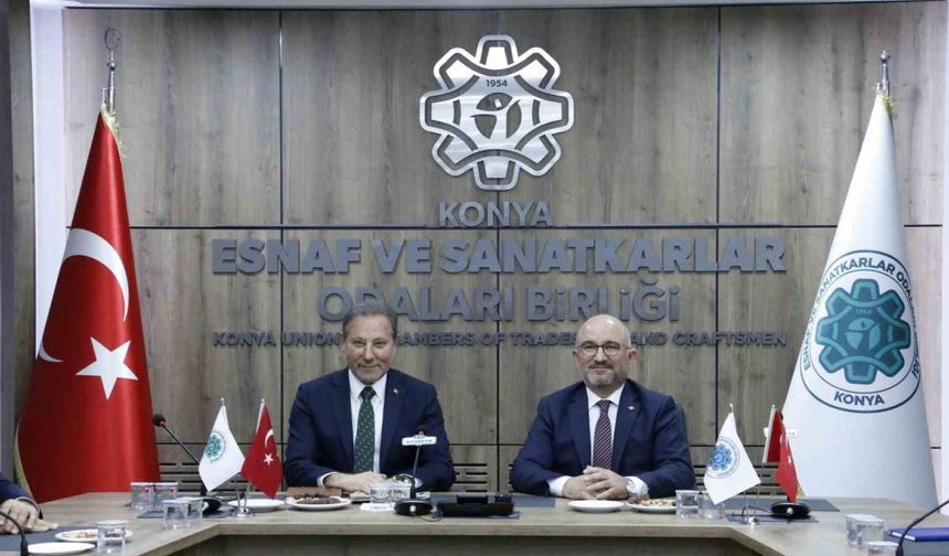 TSE Başkanı Şahin’in oda başkanlarıyla bir araya geldi