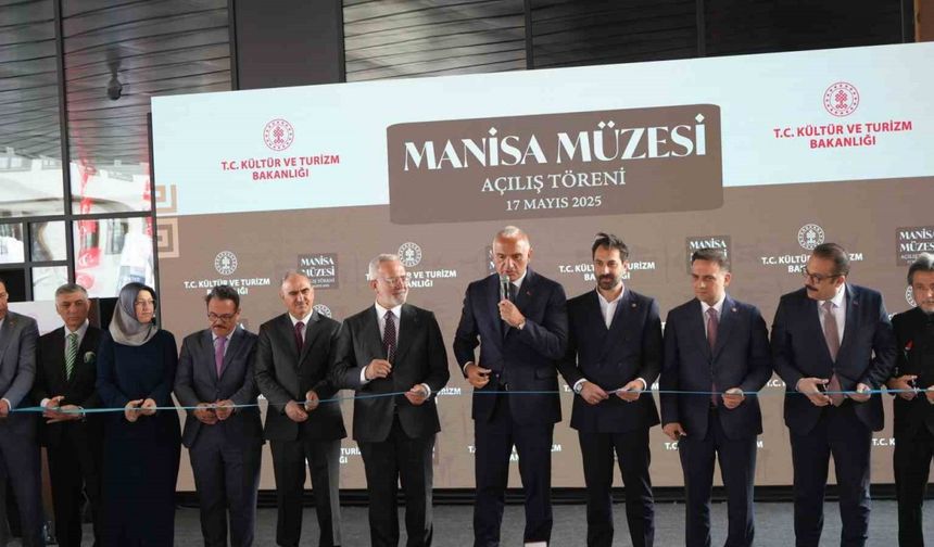 Türkiye Kültür Yolu Festivali Bakan Ersoy’un katılımıyla Manisa’da başladı