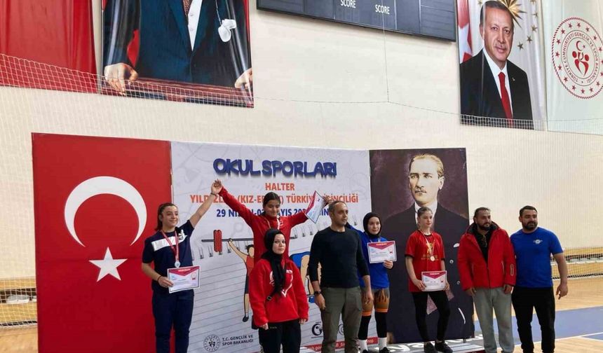 Türkiye Şampiyonası’ndan 4 madalya ile döndüler