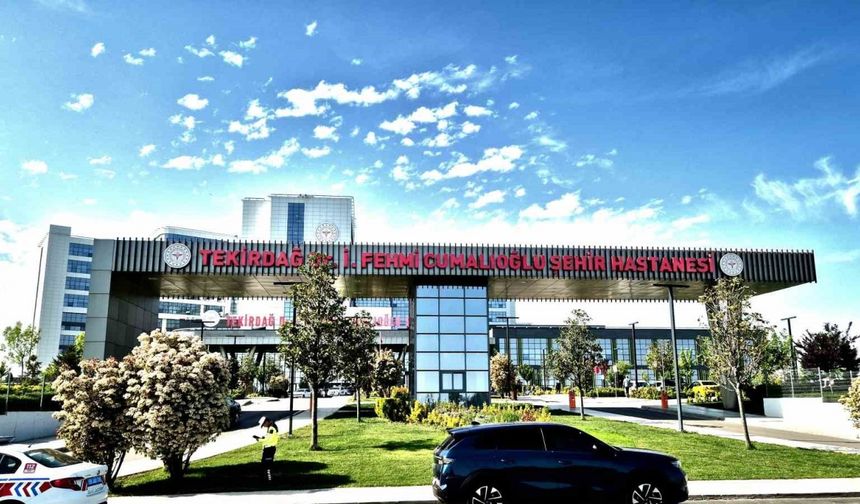 Türkiye’nin 41. inme merkezi Tekirdağ Şehir Hastanesi’nde açıldı