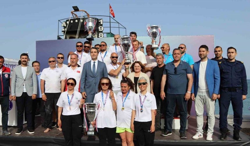 Türkiye’nin en iyi zıpkıncıları Didim açıklarında yarıştı
