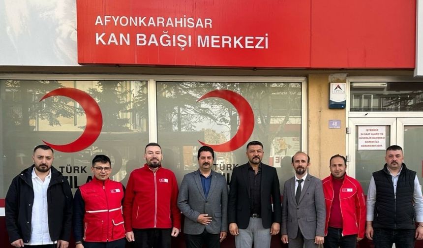 Ülkü Ocaklarından, Kızılay’a kan bağışına destek sözü