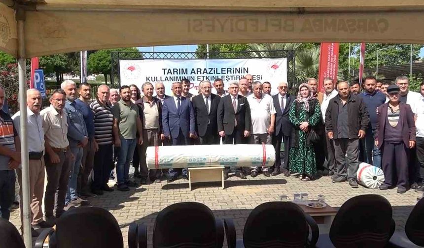 Üreticiye sera örtüsü desteği