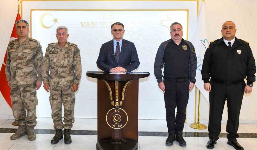 Van’da "Asayiş ve Güvenlik Değerlendirme Toplantısı" yapıldı