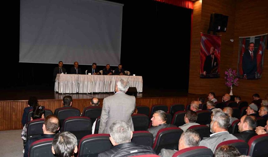 Vezirköprü’de muhtarlara bilgilendirme semineri