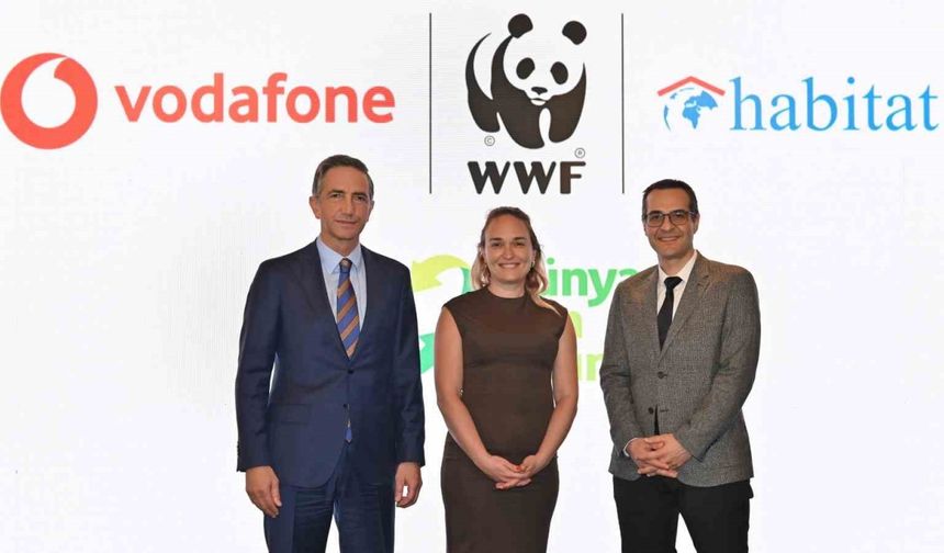 Vodafone, WWF-Türkiye ve Habitat Derneği’nden yeni sürdürülebilirlik projesi