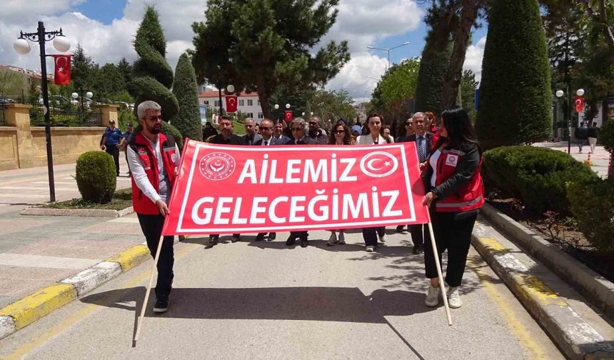Yozgat’ta ‘Aile Yılı’ yürüyüşü düzenlendi