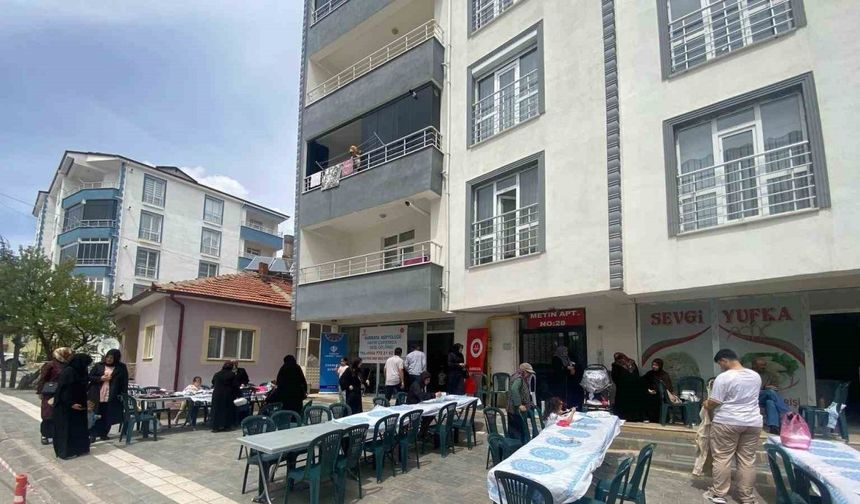 Yozgat’ta, Kudüs ve Filistin’e destek amacıyla hayır çarşısı kuruldu