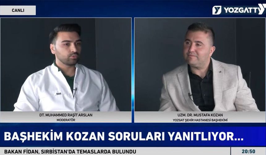 Başhekim Kozan: "Sağlıkta kalite artıyor"