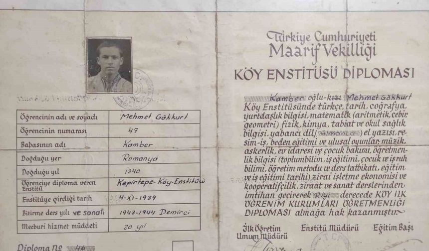 102 yaşındaki Muratlı’nın eğitim çınarına veda