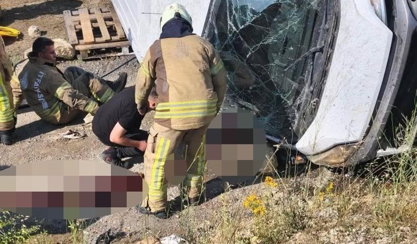 Çatalca’da kontrolden çıkan araç takla attı: 1 ölü