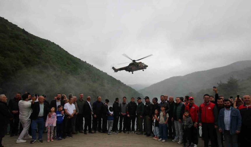 ‘Melek Filo’dan Boraboy Gölü’nde nefes kesen tatbikat