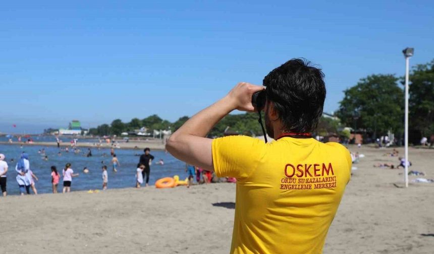 OSKEM, Ordu’da 23 plajda 100 personel ile hizmet verecek