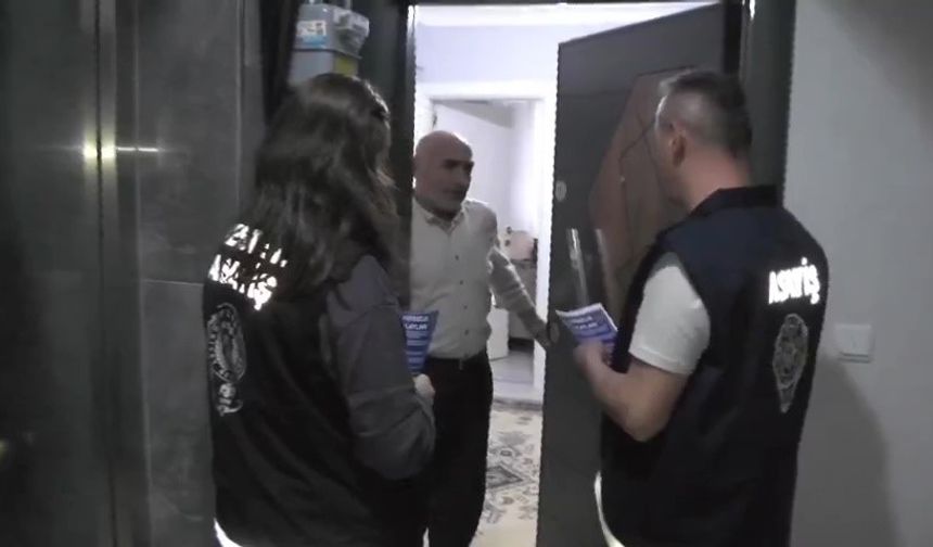 Bursa’da hırsızlık olaylarına karşı vatandaşlar bilgilendirildi