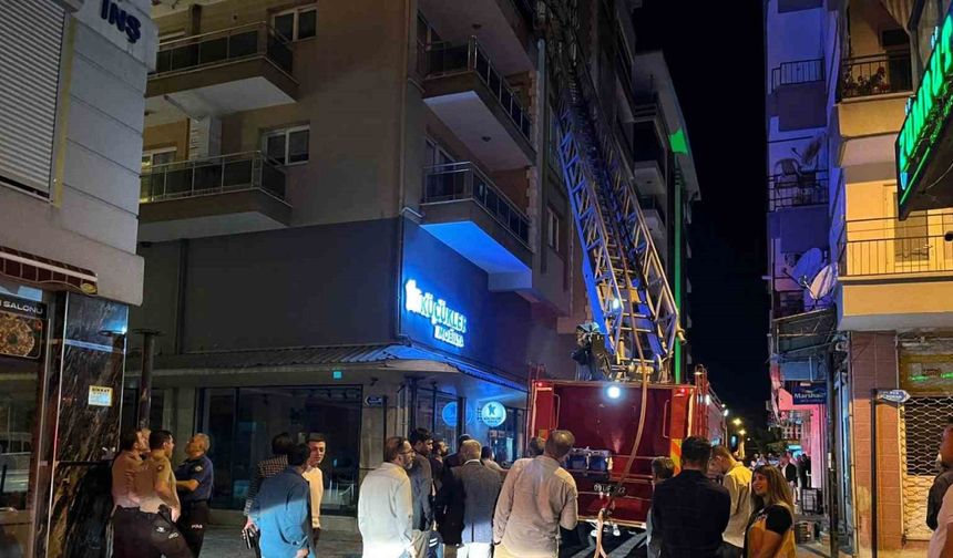 İncirliova’da ev yangını