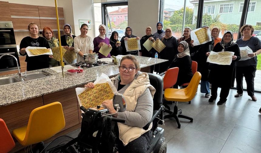 Engelli bireylerin ailelerinden çevre dostu üretim