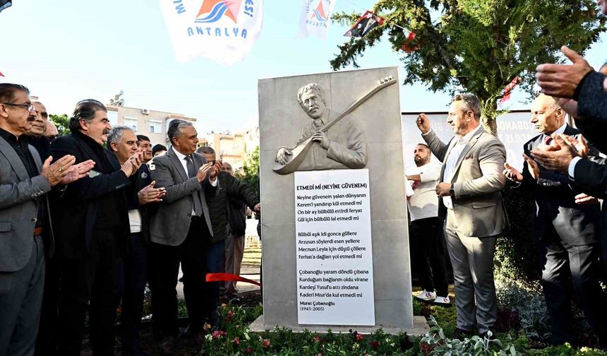 Aşık Murat Çobanoğlu Parkı hizmete açıldı