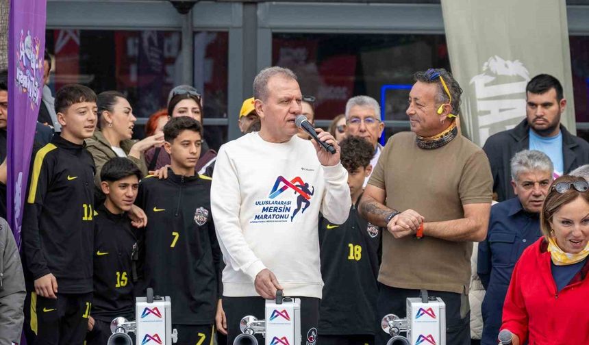 Başkan Seçer: 'Mersin Maratonu, Türkiye'de organizasyon başarısında ilk sıraları zorluyor'
