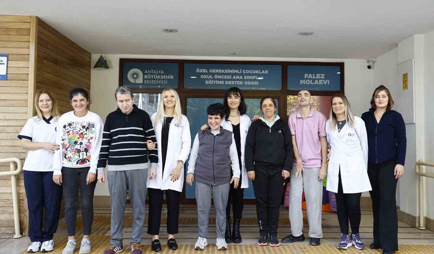 Büyükşehir'in 'Mola Evleri' özel bireylerin ailelerine nefes aldırıyor