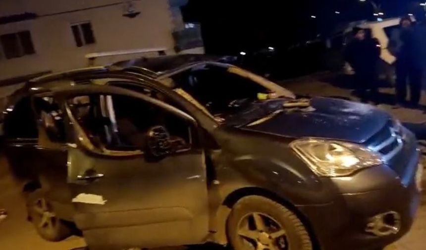 Sigara içmek istediği esnada otomobilinde yaşanan patlama sonucu 1 kişi yaralandı