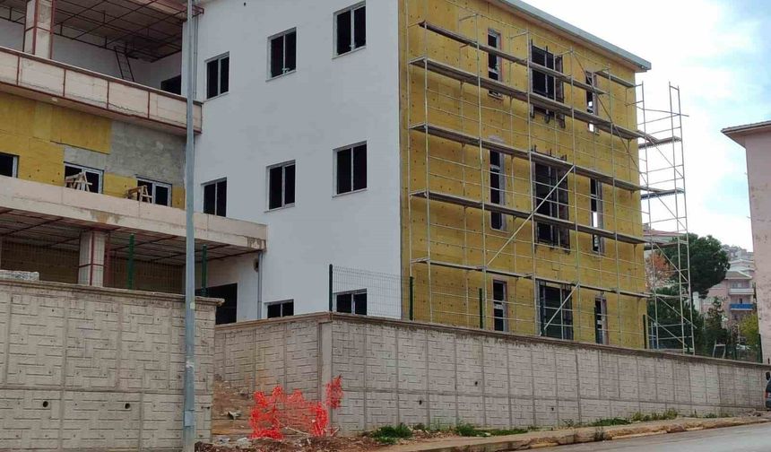 Sinop Ada Sağlık Merkezi inşaatı devam ediyor