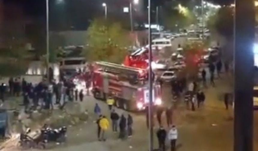 Siverek'te çıkan yangında 9 kişi dumandan etkilendi