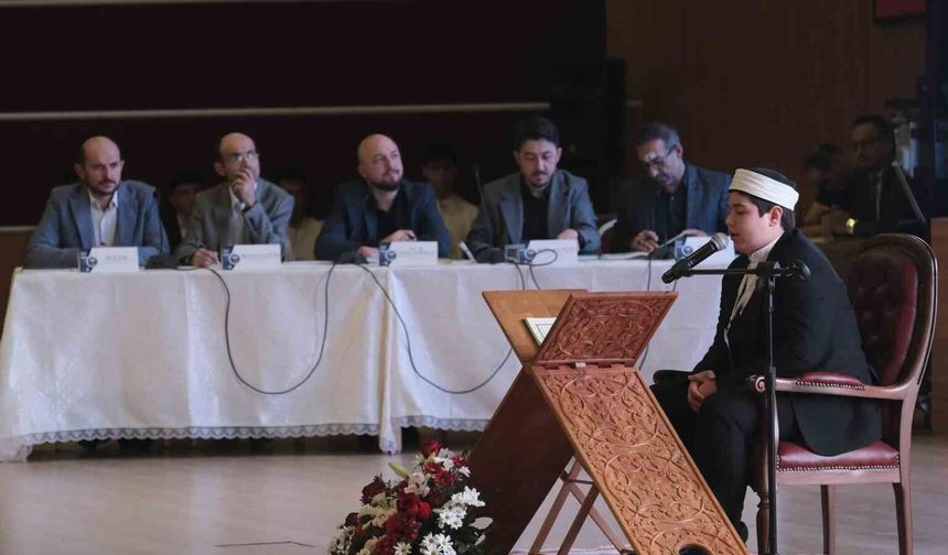 Kur'an-ı Kerim'i Güzel Okuma Yarışması Bölge Finali Karaman'da yapıldı