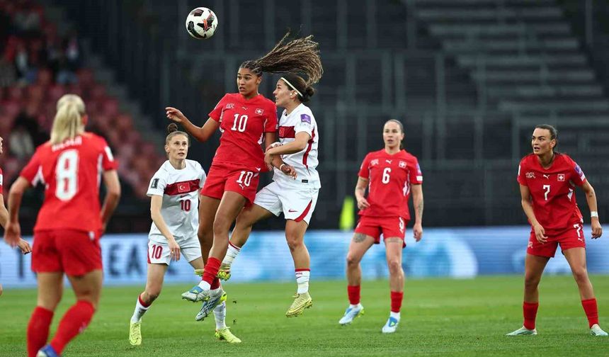 2027 FIFA Kadınlar Dünya Kupası Elemeleri: İsviçre: 3 - Türkiye: 1