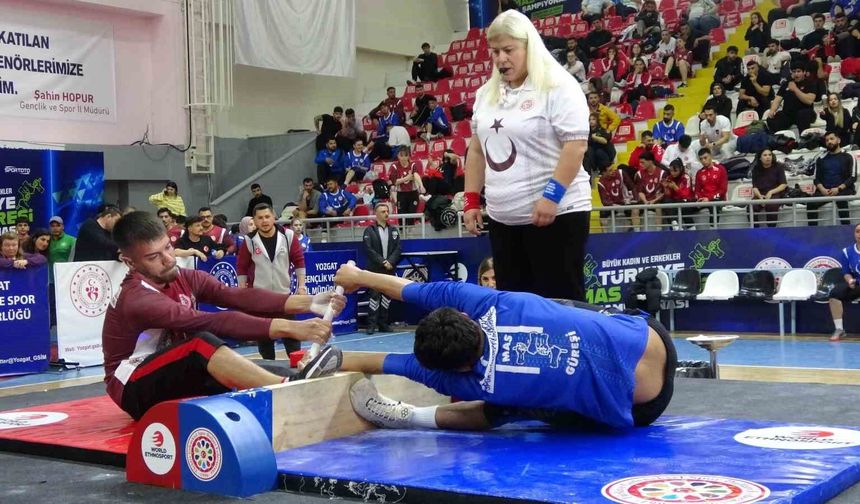 Mas Güreşi Türkiye Şampiyonası Yozgat'ta başladı