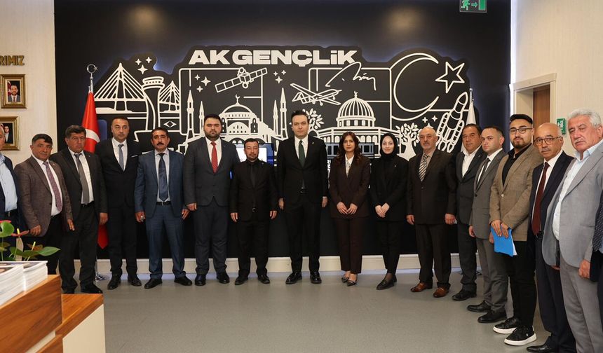 Yusuf İbiş, Yerköy Teşkilatını Genel Merkez'de Ağırladı