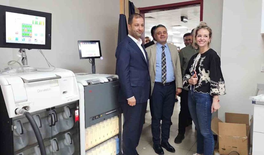 Hayırsever işadamı Özel'den Mardin Eğitim ve Araştırma Hastanesine anlamlı sağlık desteği