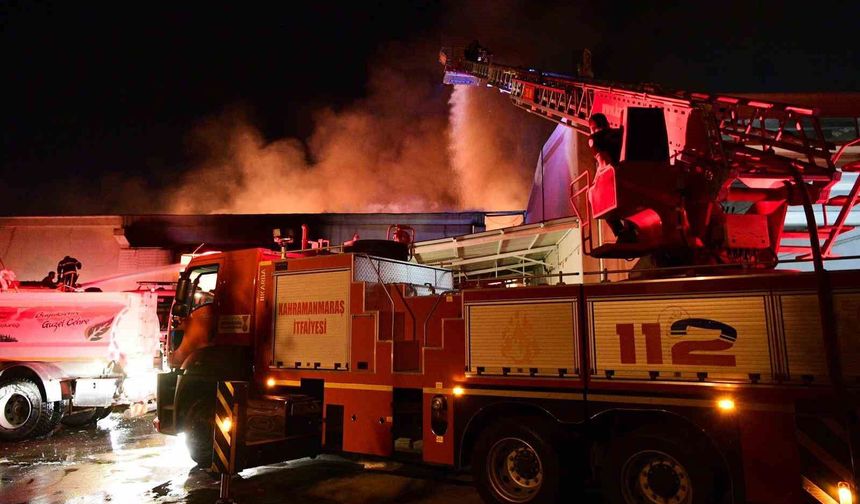 Kahramanmaraş'ta itfaiye ekipleri Nisan ayında 801 olaya müdahale etti