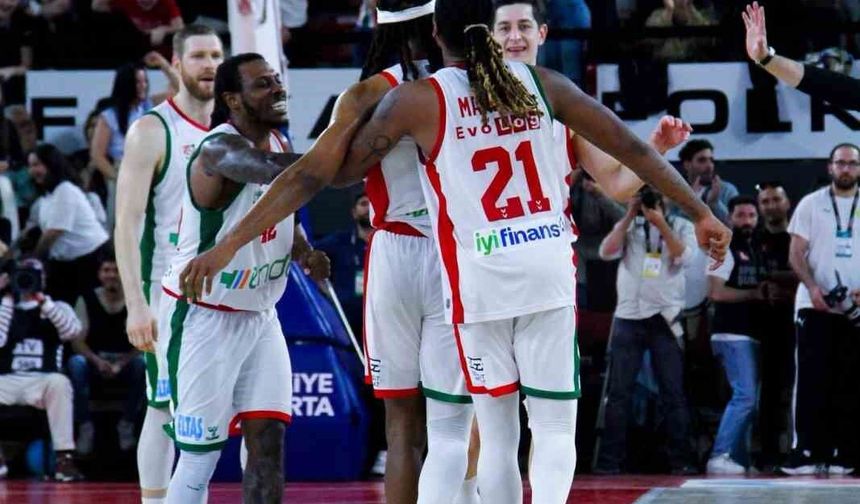 Karşıyaka Basketbol'un kümede kalması zorlaştı
