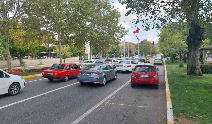 Tekirdağ'da trafiğe kayıtlı araç sayısı 391 bin 663'e ulaştı
