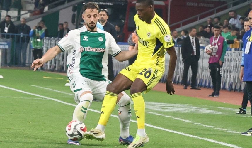 Trendyol Süper Lig: Konyaspor: 0 - Fenerbahçe: 3 (Maç sonucu)