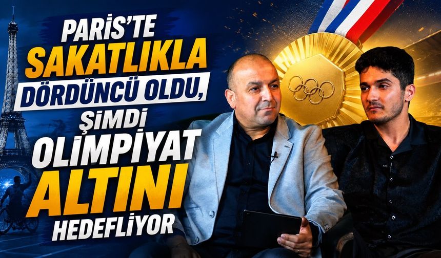 Paris'te Sakatlıkla Dördüncü Oldu, Şimdi Olimpiyat Altını Hedefliyor