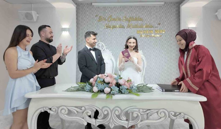 Çorum'da nikah salonlarında '06.06.2026' yoğunluğu