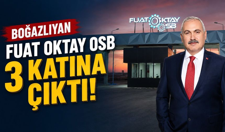 Boğazlıyan Fuat Oktay OSB 3 Katına Çıktı: Bakanlık Onayı Geldi