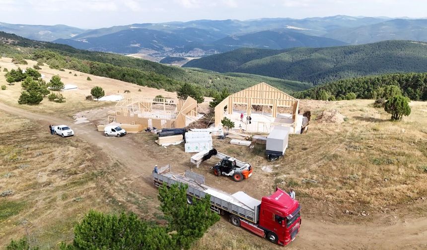 Akçam Konaklamalı Orman Turizm Alanı'nda ilk etap çalışmaları başladı