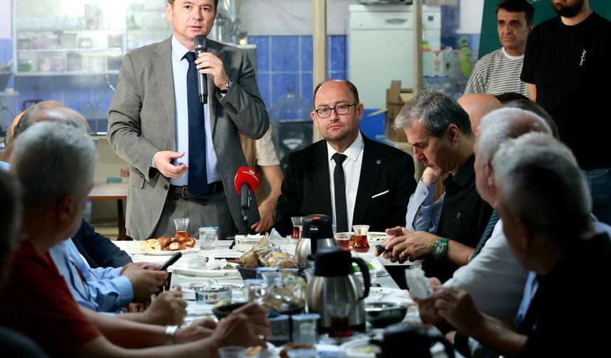 Başkan Aydın'dan ayakkabıcı esnafına yeni yer müjdesi